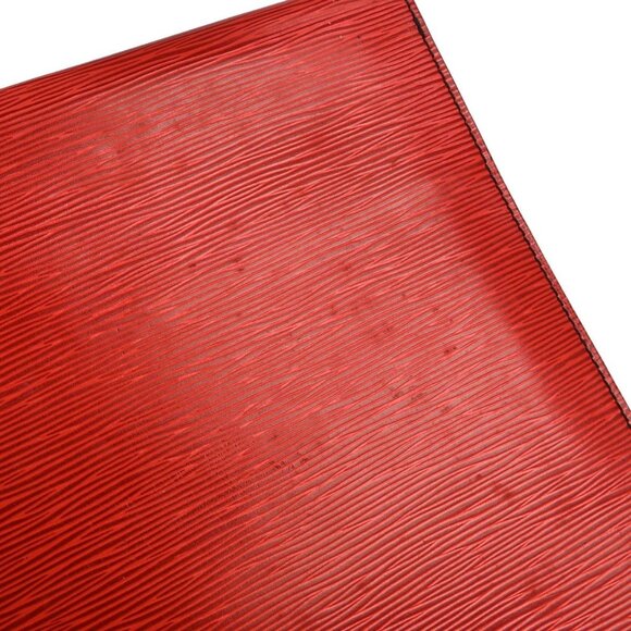 LOUIS VUITTON PORTE DOCUMENT SENATEUR CLUTCH BAG EPI RED A20980 YQ03810 BN02 - Picture 7 of 10